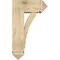 Ekena Millwork Thorton Arts and Crafts Rough Sawn Bracket w/ Offset Brace, Douglas Fir, 8"W x 18"D x 30"H BKT0806X18X30THR03RDF - alternate 3